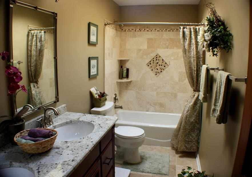 Small Bathroom Remodel - JW Construction & Design Studio Services